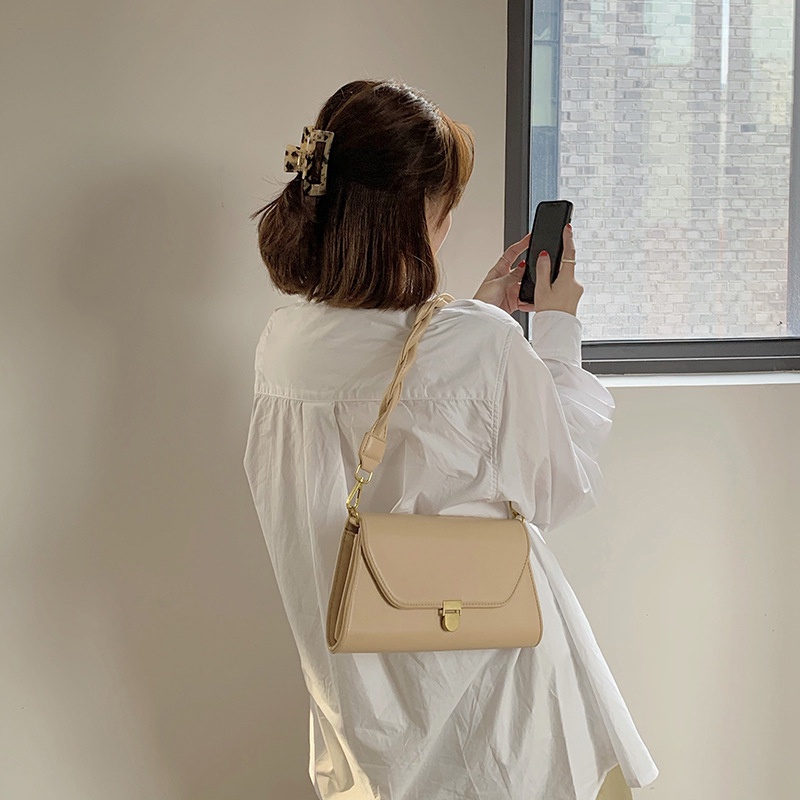 Ielgy Túi Đeo Vai Bện Dây Phong Cách Phương Tây niche Hợp Thời Trang Cho Nữ