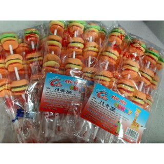 Kẹo dẻo que Hamburger