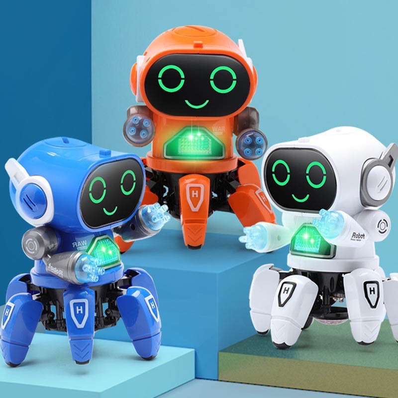 ROBOT NHẢY MÚA PHÁT SÁNG CÓ ĐÈN VUI NHỘN