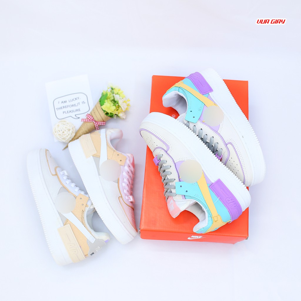 [Mã FAGREEN245 giảm tới 30K đơn 99K] Giày Thể Thao AF1 Shadow Nam Nữ Cá Tính.