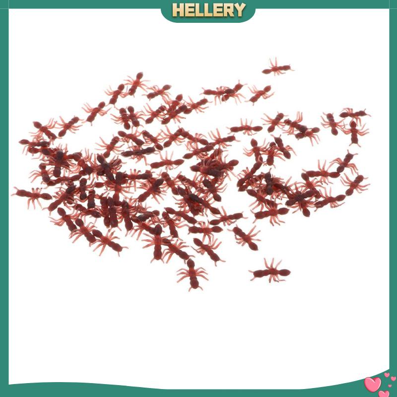 Set 100 Con Kiến Giả Bằng Nhựa Màu Đen Trang Trí Halloween