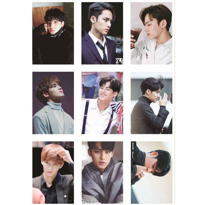 Lomo card 90 ảnh thành viên SEVENTEEN - KIM MINGYU