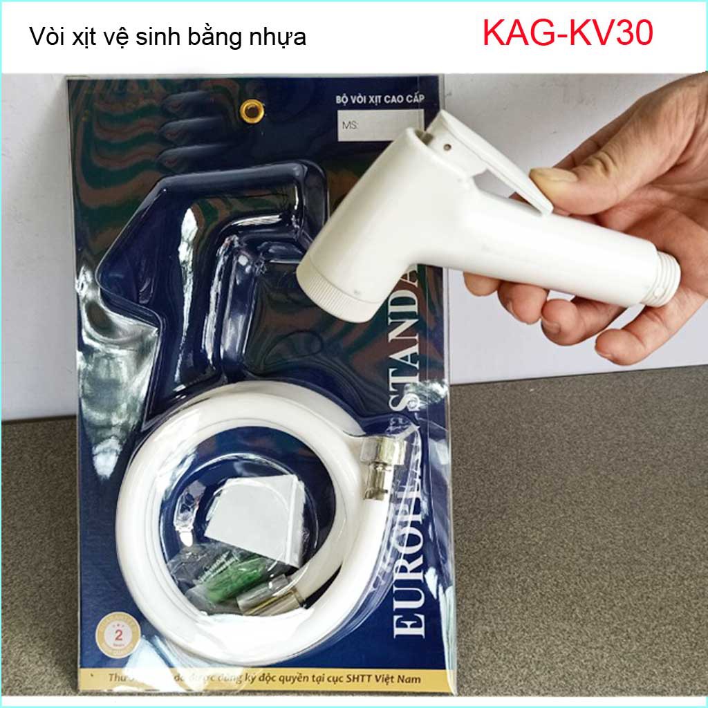 Vòi xịt bồn cầu, vòi xịt rửa nhà tắm, vòi xịt vệ sinh Oscar KAG-KV04