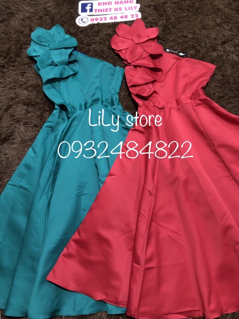 ẢNH &amp; VIDEO SHIP TỰ QUAY 10000%    Đầm coè lệch vai kết hoa