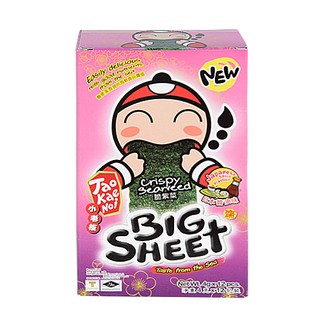 [FREESHIP 99K] 10 HỘP RONG BIỂN SẤY BIG SHEET VỊ SỐT NHẬT BẢN - TAOKAENOI