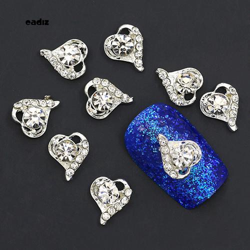 Set 10 miếng dán trang trí móng với thiết kế ấn tượng