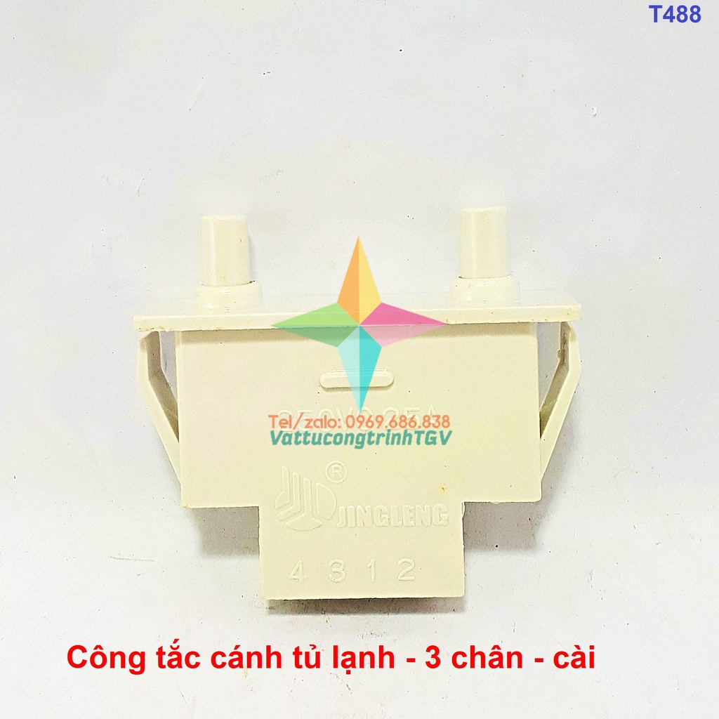 [Mã ELHA22 giảm 5% đơn 300K] Công tắc cánh 3 chân cài cho tủ lạnh