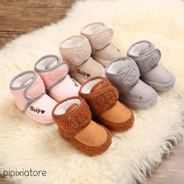 (MỚI) Giày Boot Cotton ấm áp cho bé (0-1 tuổi)