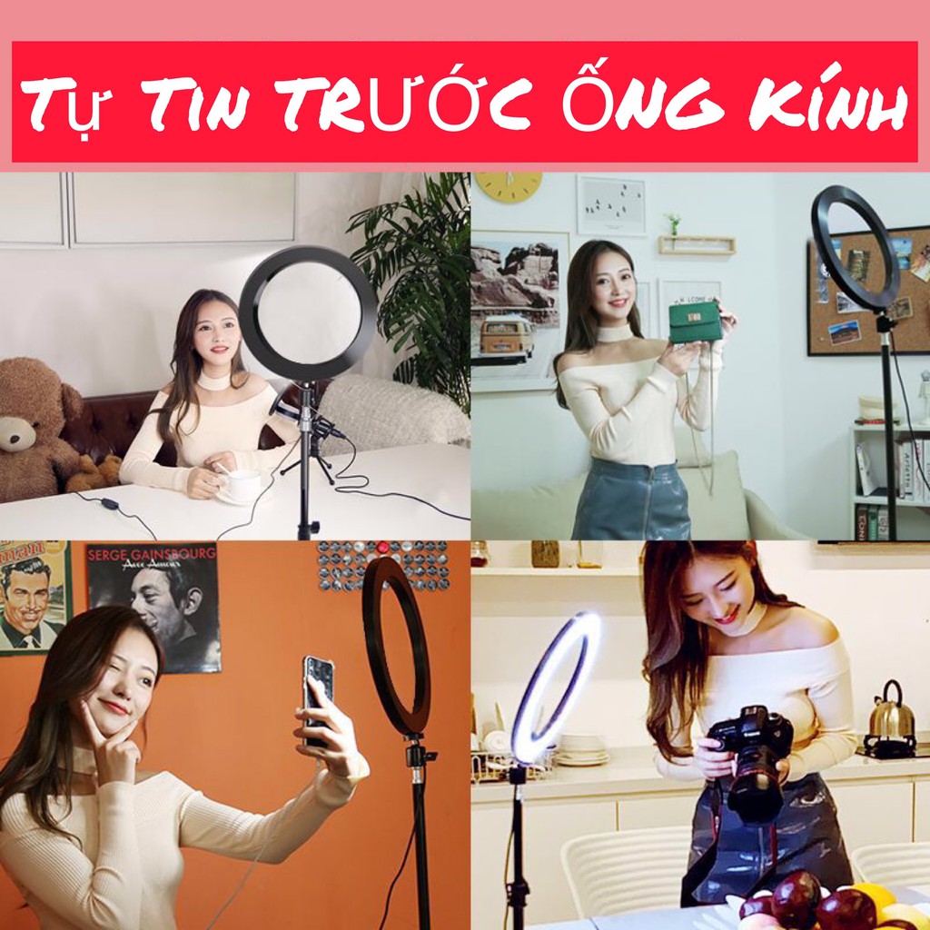 ĐÈN LIVESTREAM -Hỗ Trợ CHỤP HÌNH - MAKE UP- LIVE STREAM BÁN HÀNG - NAIL MI - Full size đèn💝 | BigBuy360 - bigbuy360.vn