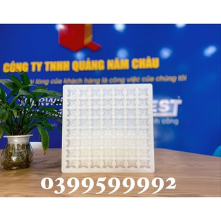 Khuôn đúc con kê bê tông CV25/30 kê cột vách (56 viên/ khuôn)
