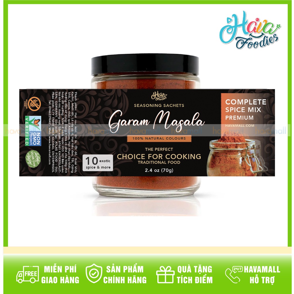 Bột Gia Vị Ấn Độ – Garam Masala Powder