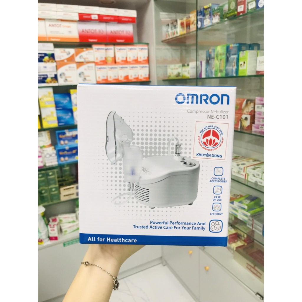 Máy-Xông-Khí-Dung-Xông-Mũi-Họng-Omron-NE-C101-Nhật-Bản