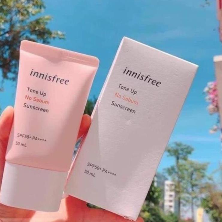 Kem chống nắng trắng da Hàn Quốc innisfree SPF50+ PA++++Auth - bonshop.store