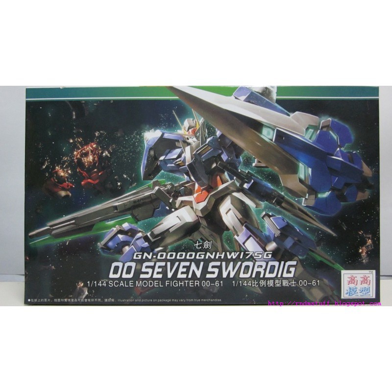 Mô hình lắp ráp Gundam HG OO Seven Sword TTHongli