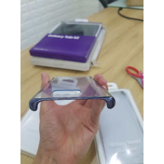 [RẺ]Ốp lưng Clear cover Galaxy Note 5 chính hãng Samsung trong suốt 100%