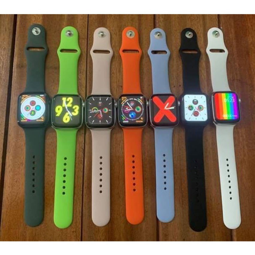 Dây Đeo Apple Watch - Dây đồng hồ thông minh cao su dẻo size 38/40/42/44mm Seri 1/2/3/4/5/6 SE, silicon nhiều màu sắc.