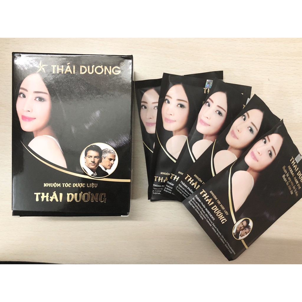 Nhuộm tóc dược liệu Thái Dương