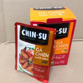 CHINSU GIA VỊ GÀ CHIÊN MẮM GÓI 70G/ GIA VỊ HOÀN CHỈNH CÁC LOẠI