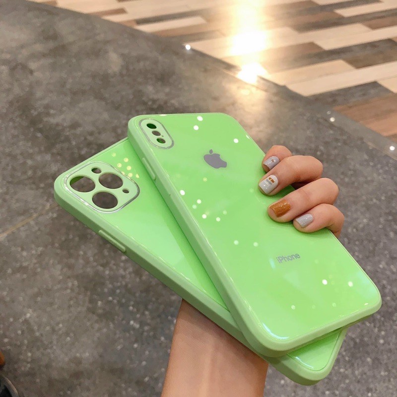 Ốp lưng iphone mặt kính cường lực 2 5/5s/6/6plus/6s/6splus/7/7plus/8/8plus/x/xr/xs/11/12/pro/max/plus/promax | BigBuy360 - bigbuy360.vn