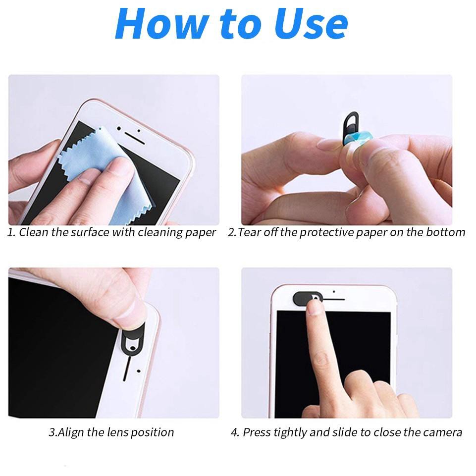 Ốp Webcam Mvp41 kèm hộp đựng chuyên dụng cho Ipad Laptop Pc Macbook Tablet | BigBuy360 - bigbuy360.vn