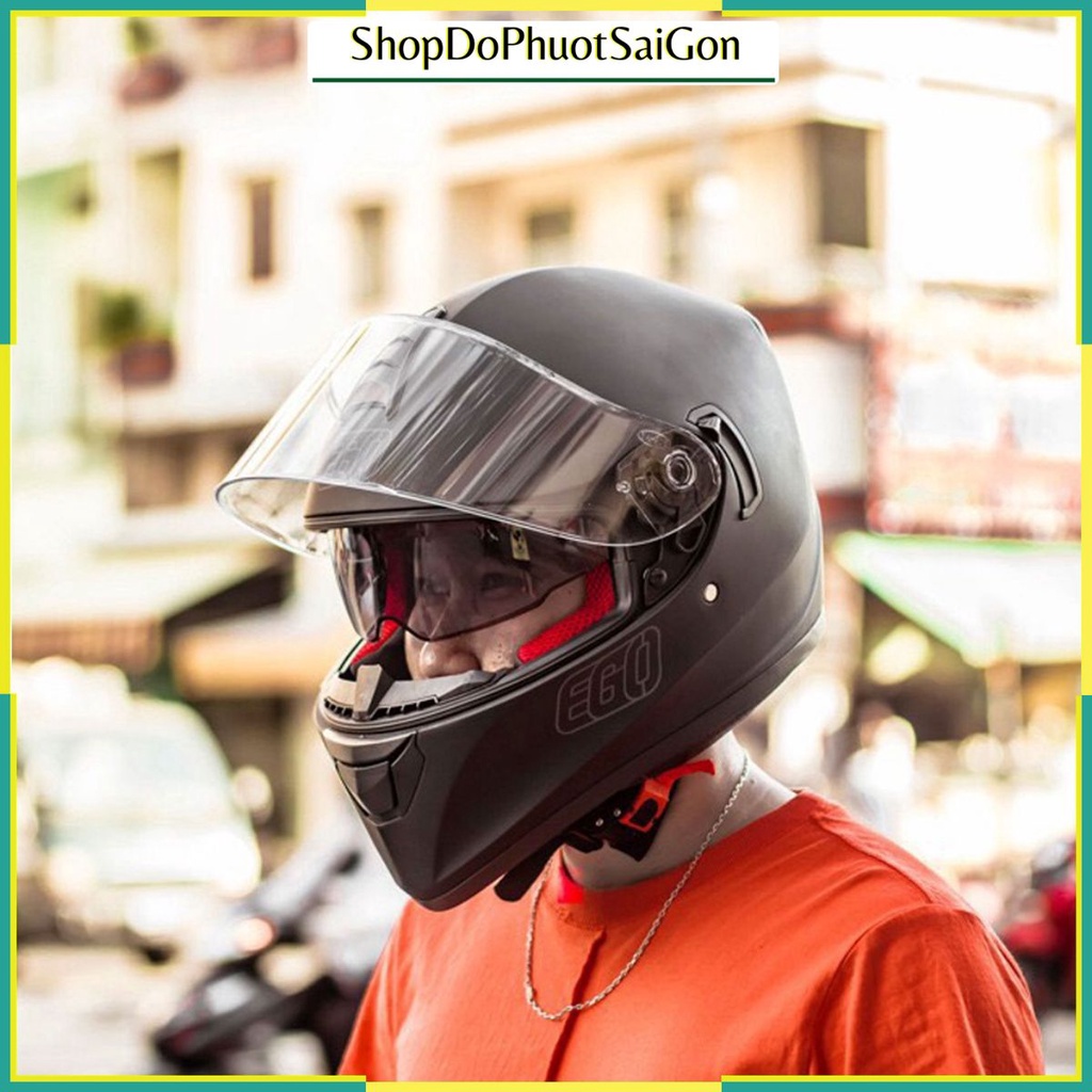 Mũ bảo hiểm fullface EGO E6 2 kính