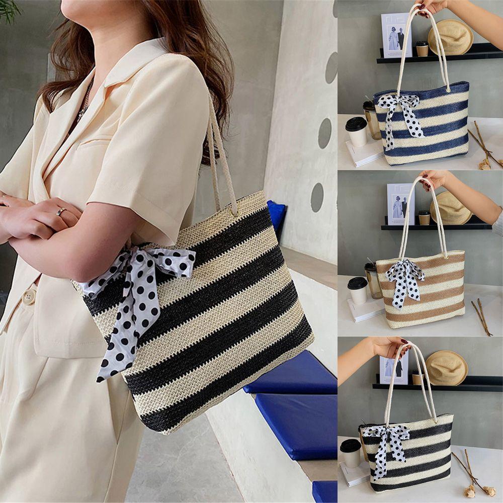 UUMIR Túi Xách Đan Cói Cỡ Lớn Thời Trang Mùa Hè Cho Nữ