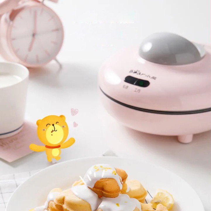 Máy nướng bánh bông lan hình thú BEAR DGJ-A06E1 chống dính cao cấp bảo hành 12 tháng