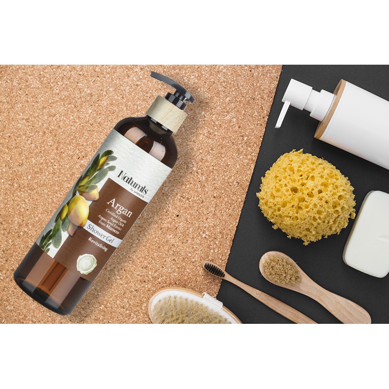 Gel Tắm Naturals By Watsons Chiết Xuất Argan 490ml | BigBuy360 - bigbuy360.vn