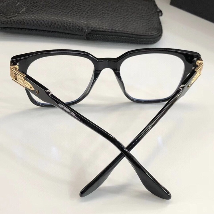 Gọng Kính Cận, Cao Cấp dành cho nam, Họa tiết Chrome Hearst, kèm Full Box, Bảo Hành 12 tháng - donghokinhmat168