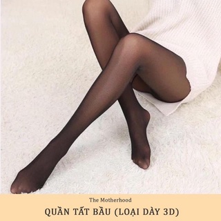 Quần tất bầu 3D dày vừa vặn dễ chịu thoải mái cho mẹ có cả bàn và giẫm gót