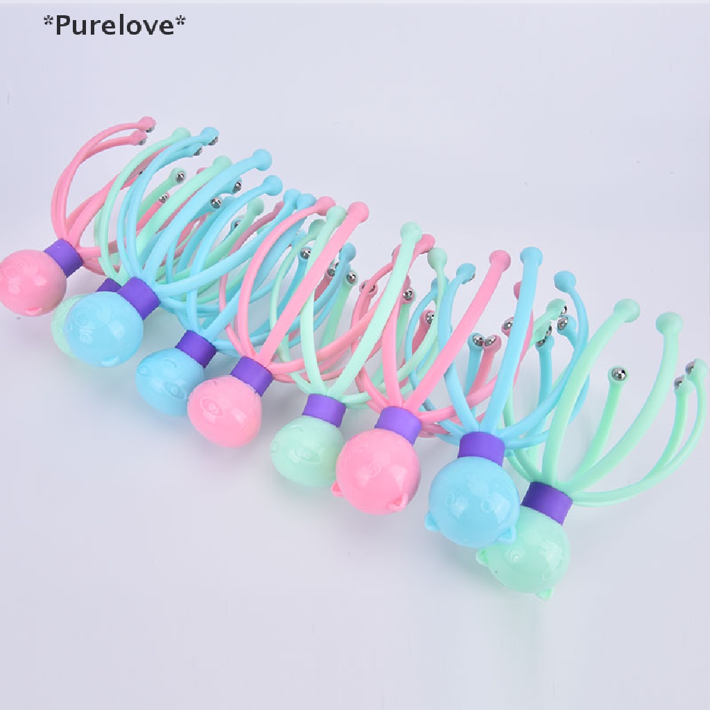 1 Dụng Cụ Mát Xa Đầu Hình Đầu Bạch Tuộc Giúp Giảm Căng Thẳng Hiệu Quả