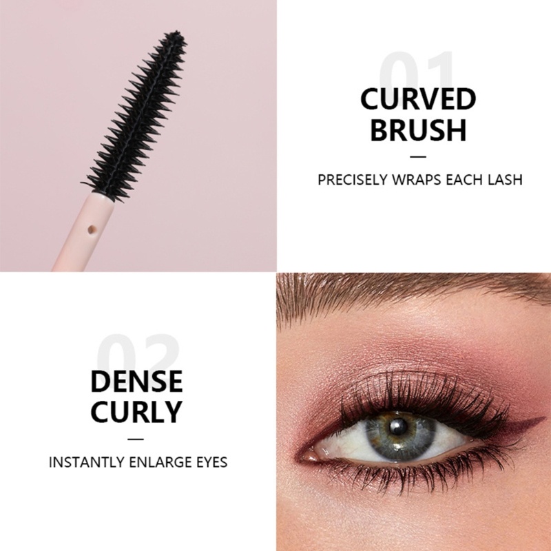 Mascara YOUYO Sợi Mềm Tự Nhiên Chống Thấm Nước Lâu Trôi