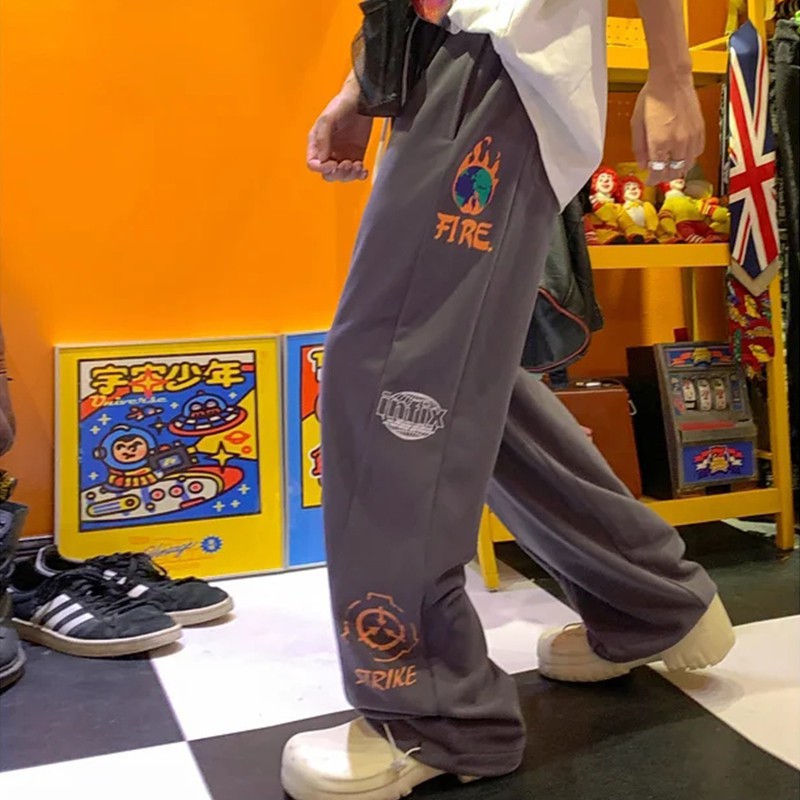 Quần Jogger Nam Phong Cách Âu Mỹ Size S-3Xl