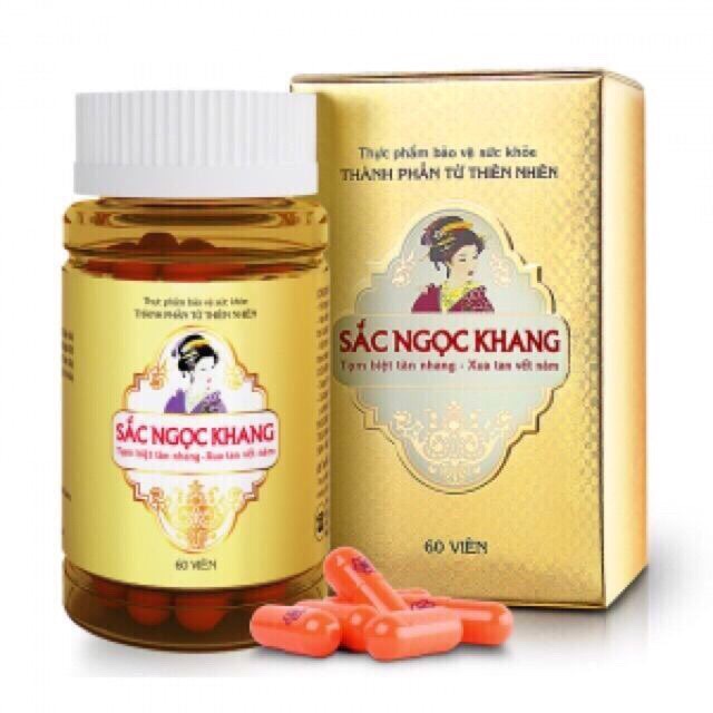 Sắc Ngọc khang(,  60 viên, tạm biệt tàng nhang, nám)