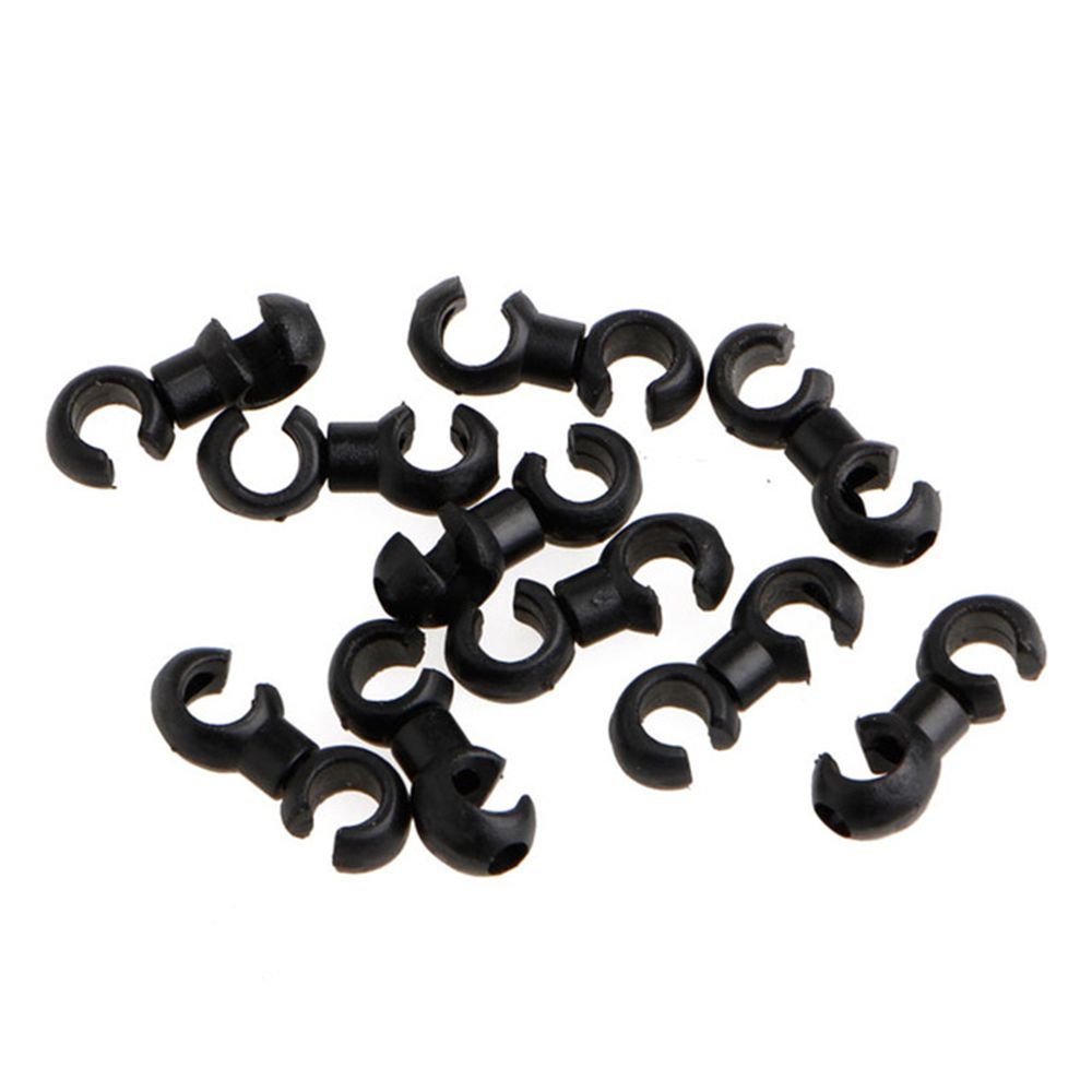 Set 10 Kẹp Dây Phanh Xe Đạp Hình Chữ S Nhiều Màu