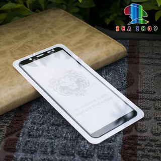 Kính cường lực 9D Samsung Galaxy J6 full màn hình - Trong suốt - Cảm ứng mượt mà