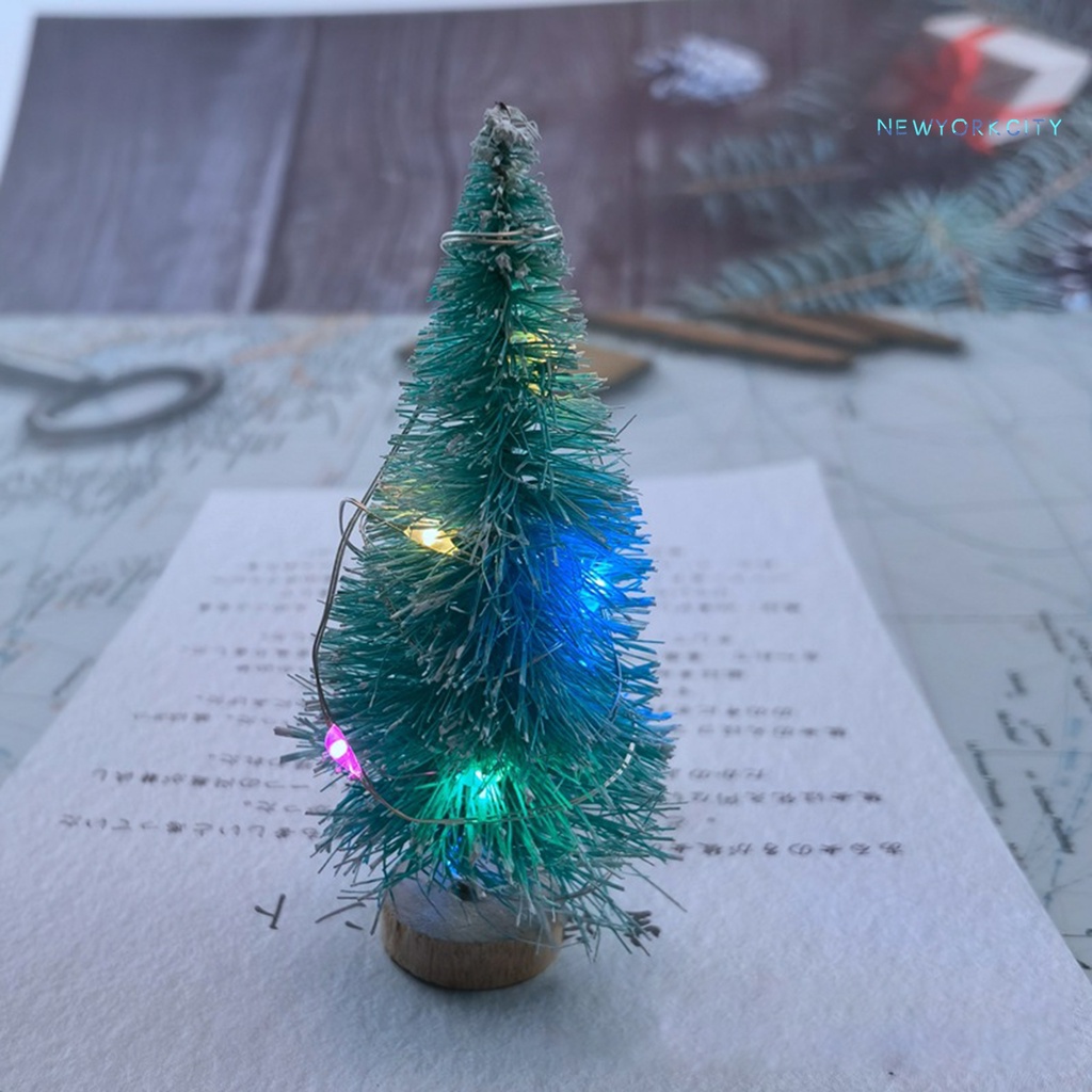 Ny-đồ Chơi Cây Thông Giáng Sinh Nhỏ Gọn Nhẹ Như Thật Trang Trí Cảnh Quan Giáng Sinh Fl
