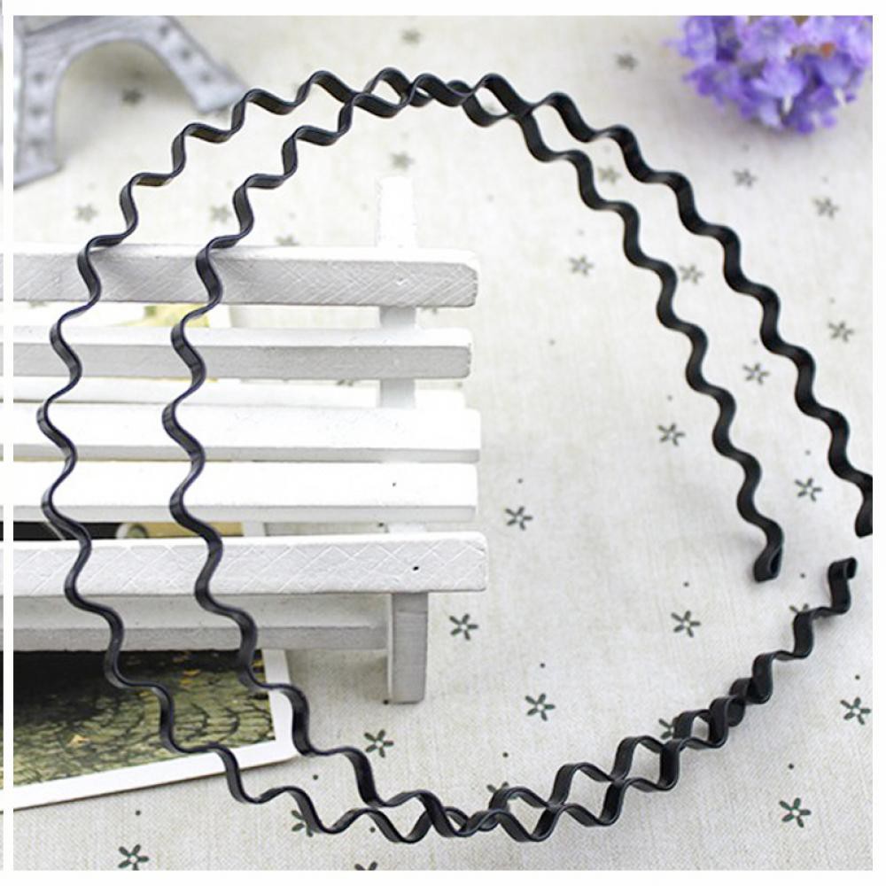 Băng Đô Bằng Kim Loại Kiểu Gợn Sóng Thể Thao