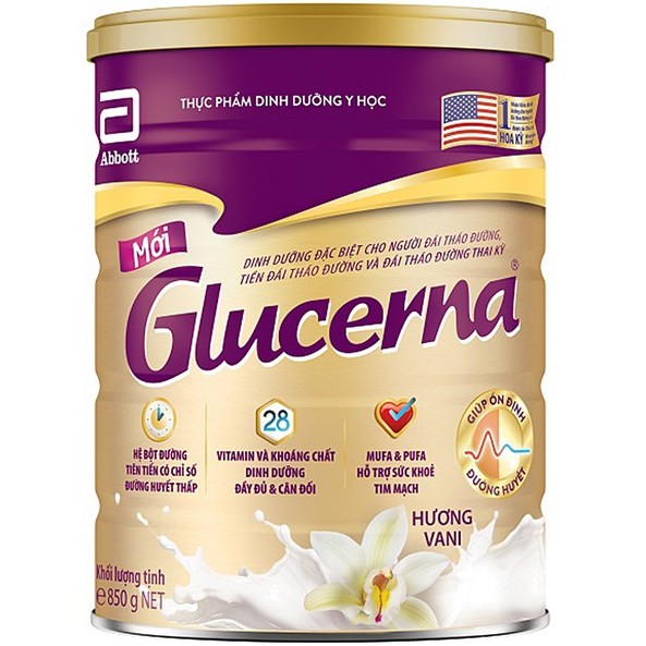Sữa Bột Abbott Glucerna 850g