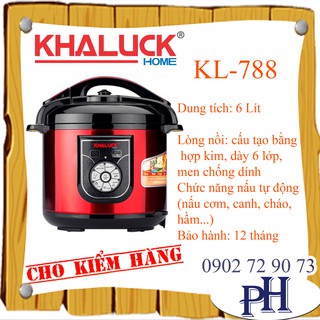 NỒI ÁP SUẤT ĐIỆN KHALUCK.HOME KL-788