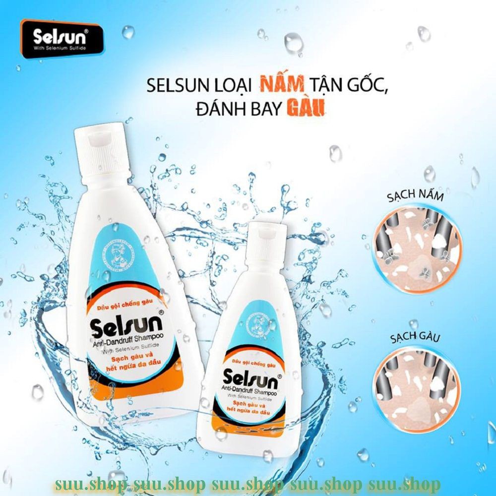 Dầu Gội Chống Gàu Selsun 100ml, sạch gầu hết ngứa da đầu, cam kết 100% chính hãng | BigBuy360 - bigbuy360.vn