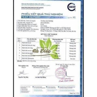 trà hà diệp
