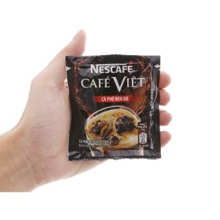 Gói Cà phê hòa tan đen đá Nescafe Cafe Việt 16gr
