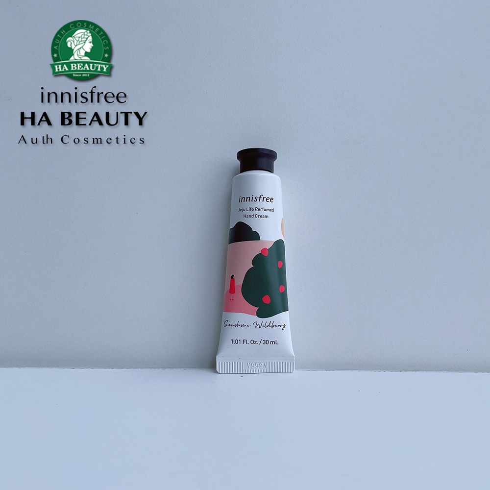 Kem dưỡng da tay hương thơm thiên nhiên innisfree Jeju Life Perfumed Hand Cream 30ml