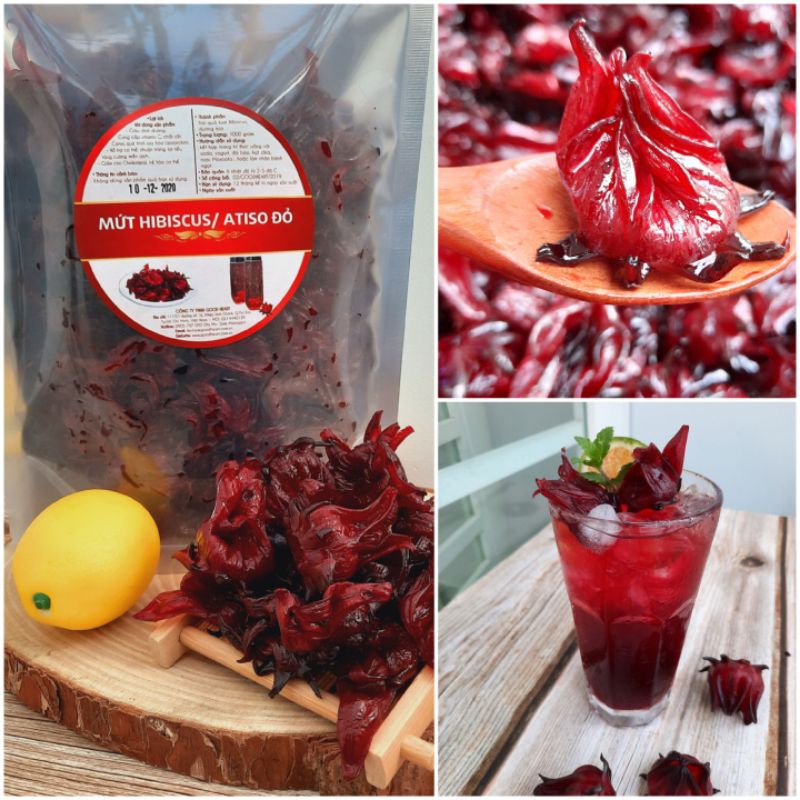 Mứt Atiso đỏ/ Hibiscus/ lạc thần hoa