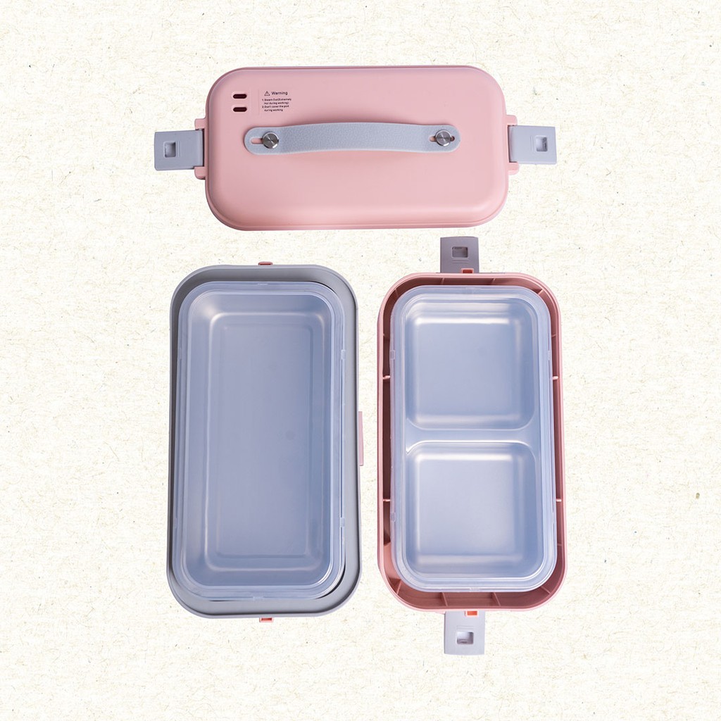 Hộp cơm cắm điện Lason Paris 1600ml, cà men hâm nóng, cặp lồng nấu cơm HC-CD03