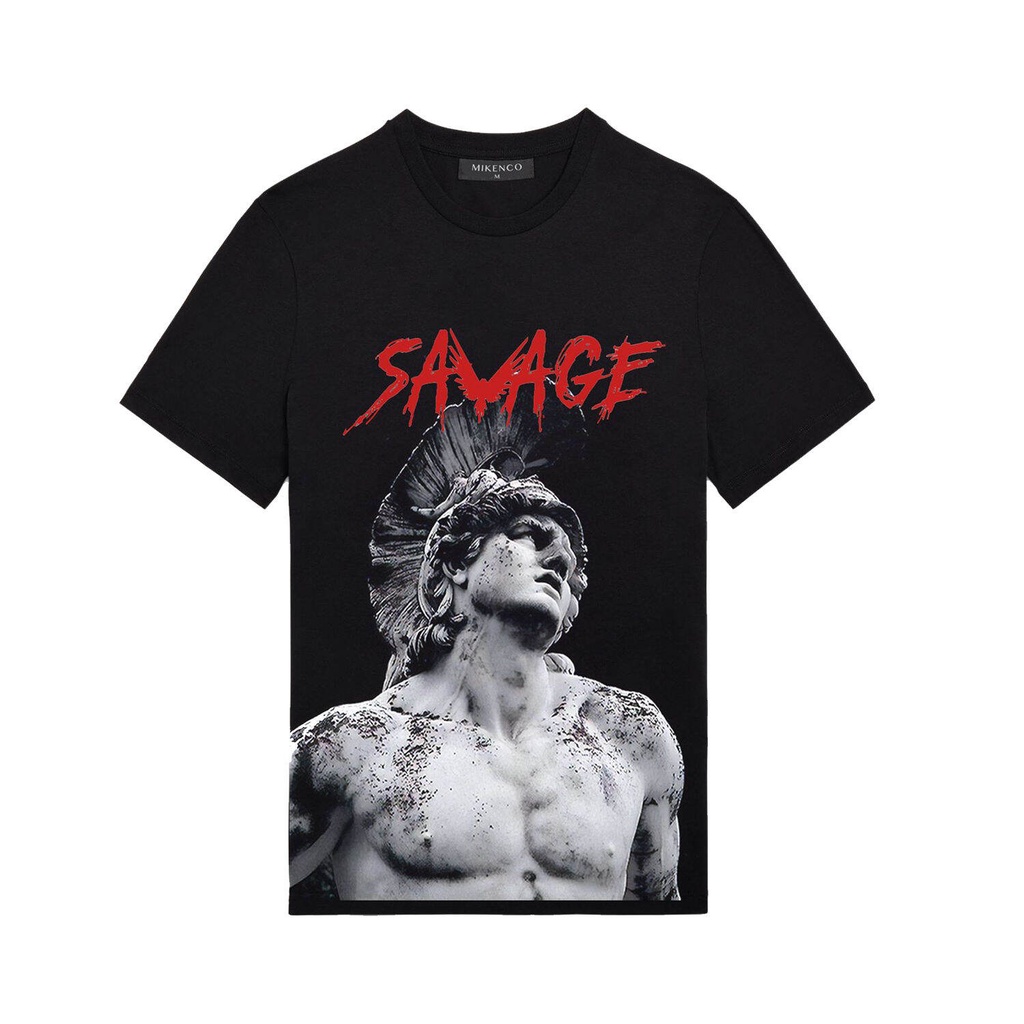 [FREESHIP ĐƠN TỪ 50K] Áo Thun Nam Nữ Savage Streetwear Áo Phông Nam Form Rộng Basic Cotton Oversize