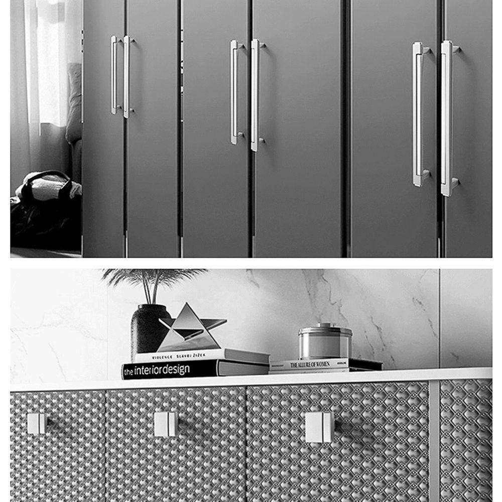 Tay Nắm Cửa Tủ Lọ Kèm Ốc Vít|Tay Nắm Cửa Bằng Chrome Cải Thiện Nhà Bếp