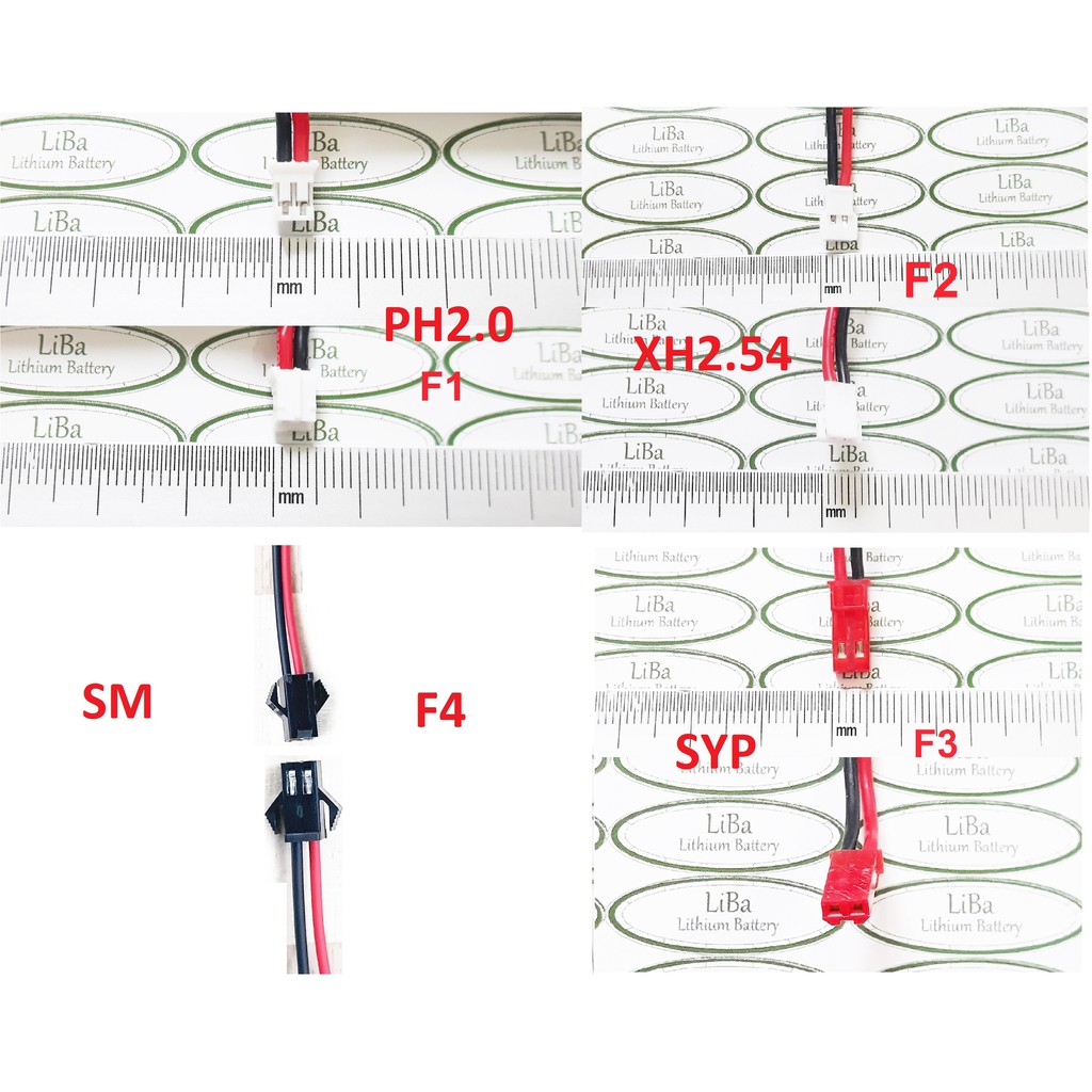 Pin Flycam 3.7V 800mAh 25C, zắc cắm PH2.0, XH2.54, SM, SYP _ LiBa