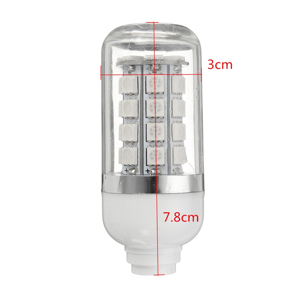 Đèn led chìm 12V màu xanh / trắng / vàng dưới nước hồ cá